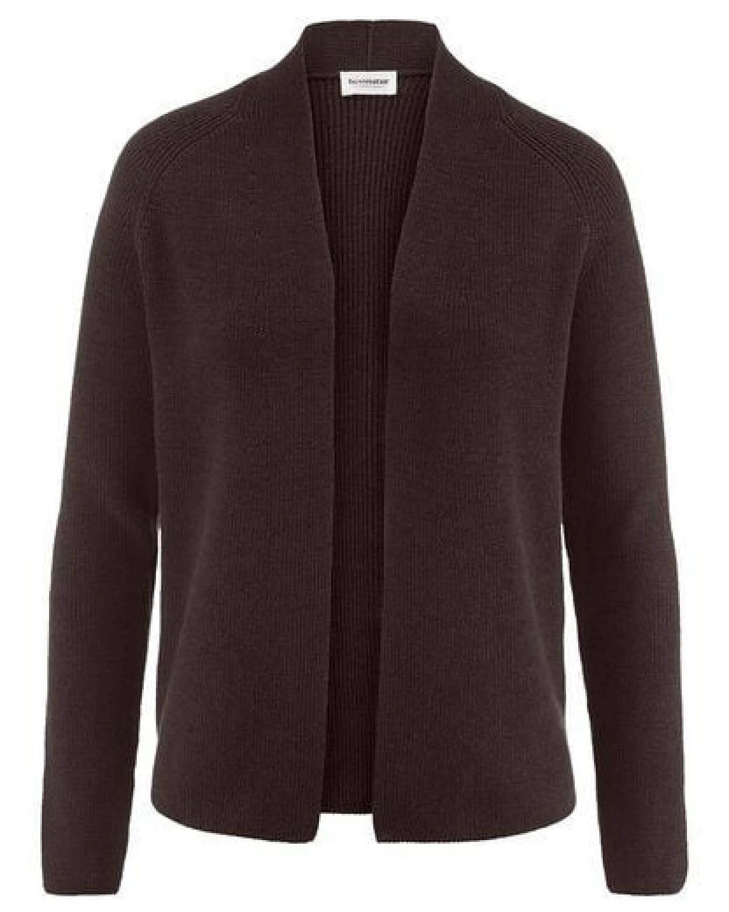 hessnatur Strick Jacke Regular aus reiner Bio-Baumwolle – Ansicht 3
