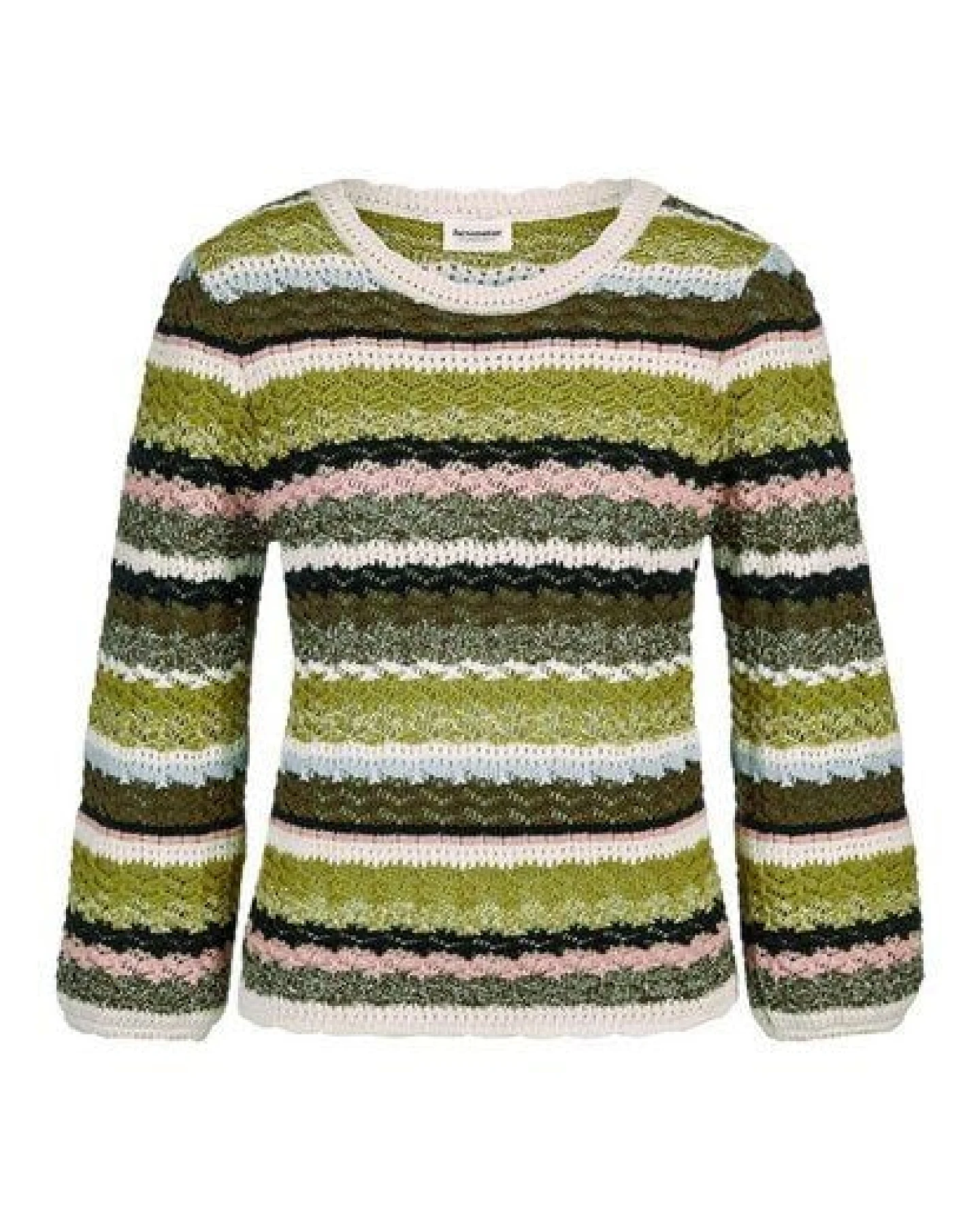 hessnatur Strick Pullover Regular aus reiner Baumwolle – Ansicht 3