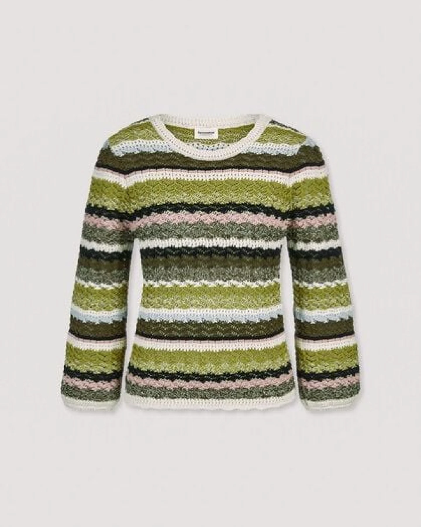 hessnatur Strick Pullover Regular aus reiner Baumwolle – Ansicht 4
