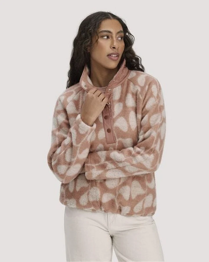 hessnatur Wollfleece Troyer Relaxed aus Bio-Merinowolle mit Bio-Baumwolle