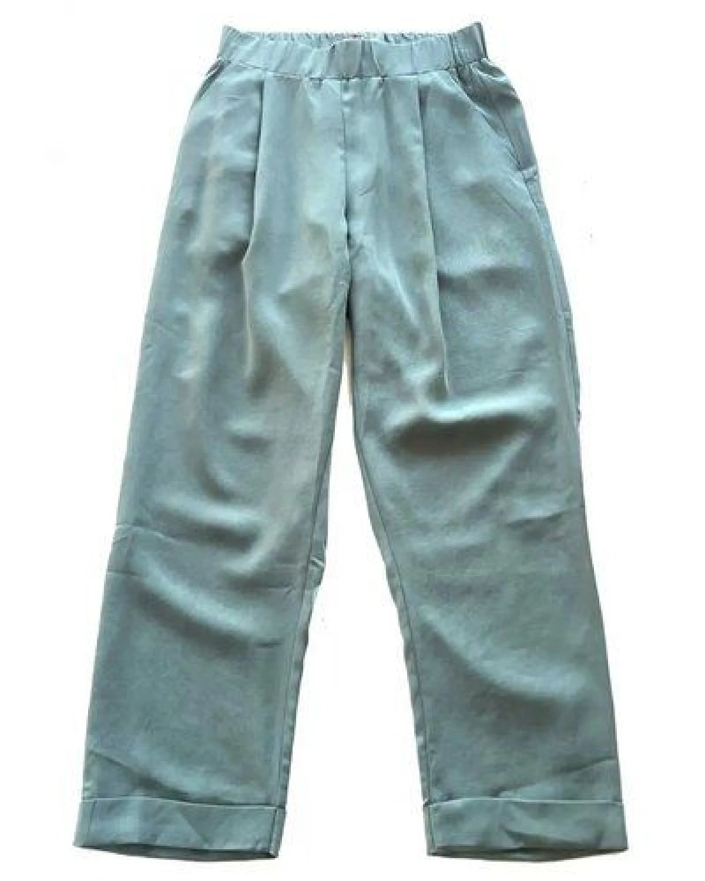 WiDDA berlin Bundfaltenhose JUPP aus TENCEL in Teal – Ansicht 3