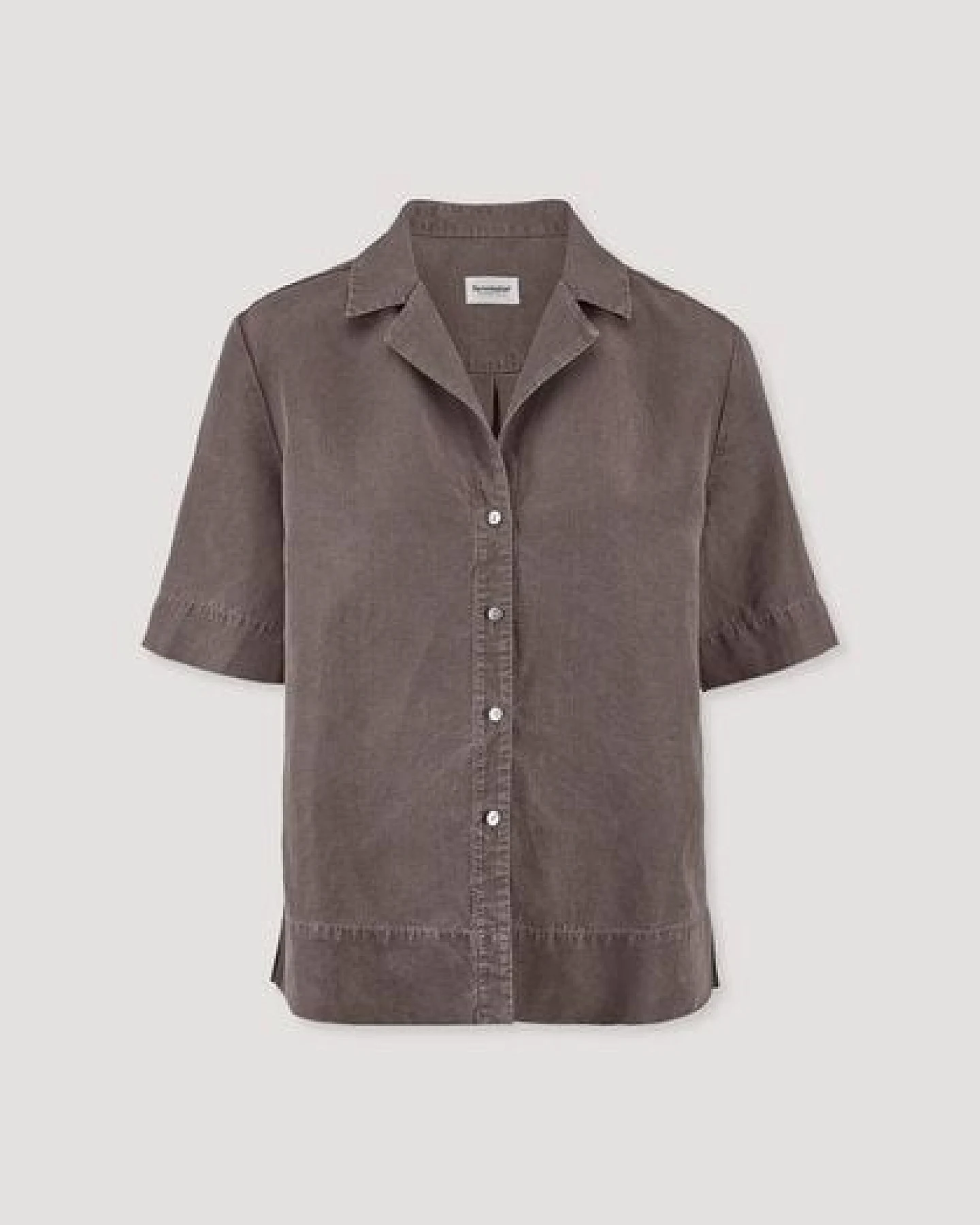 hessnatur Bluse Relaxed aus TENCEL Lyocell mit Leinen – Ansicht 4