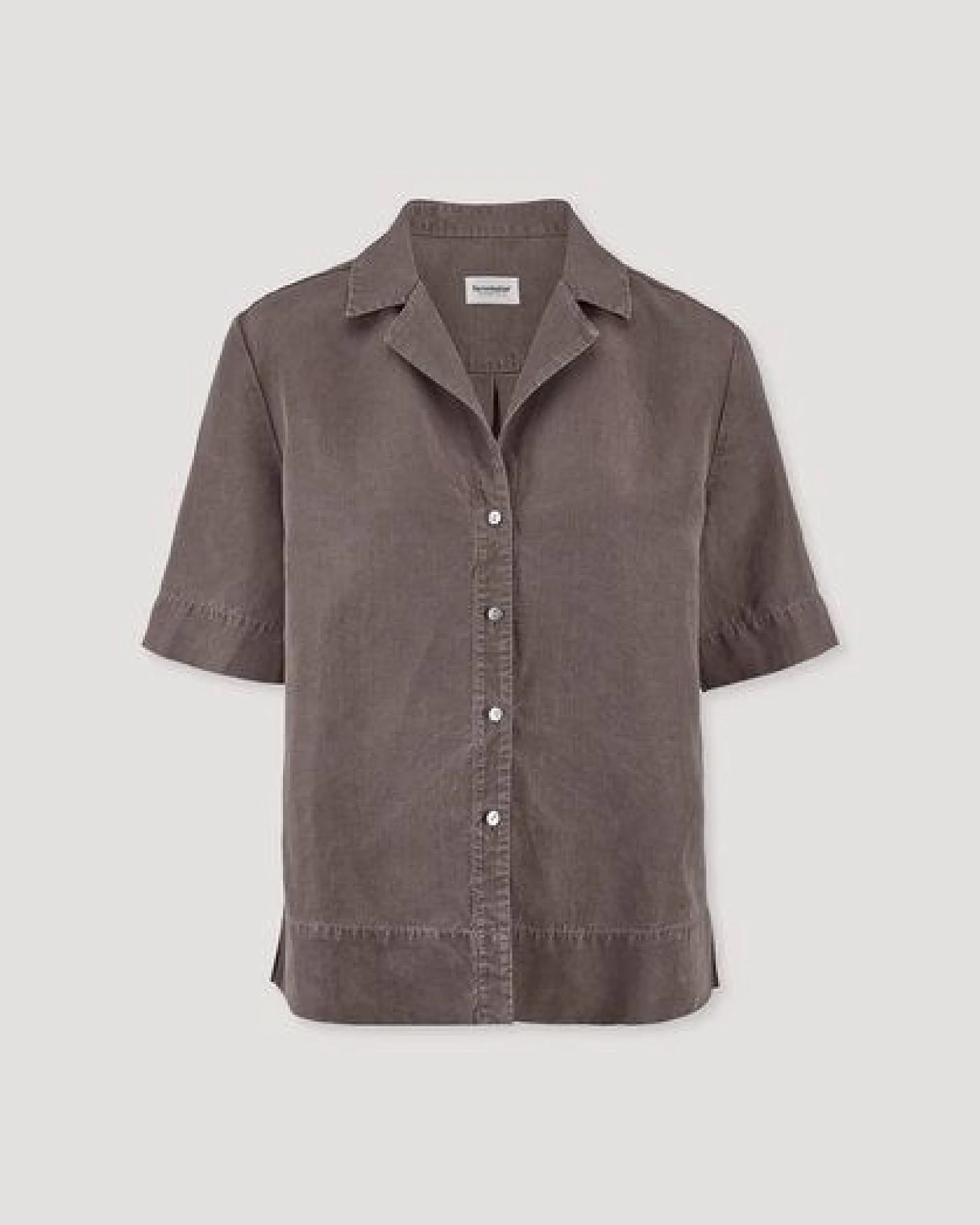 hessnatur Bluse Relaxed aus TENCEL Lyocell mit Leinen – Ansicht 4