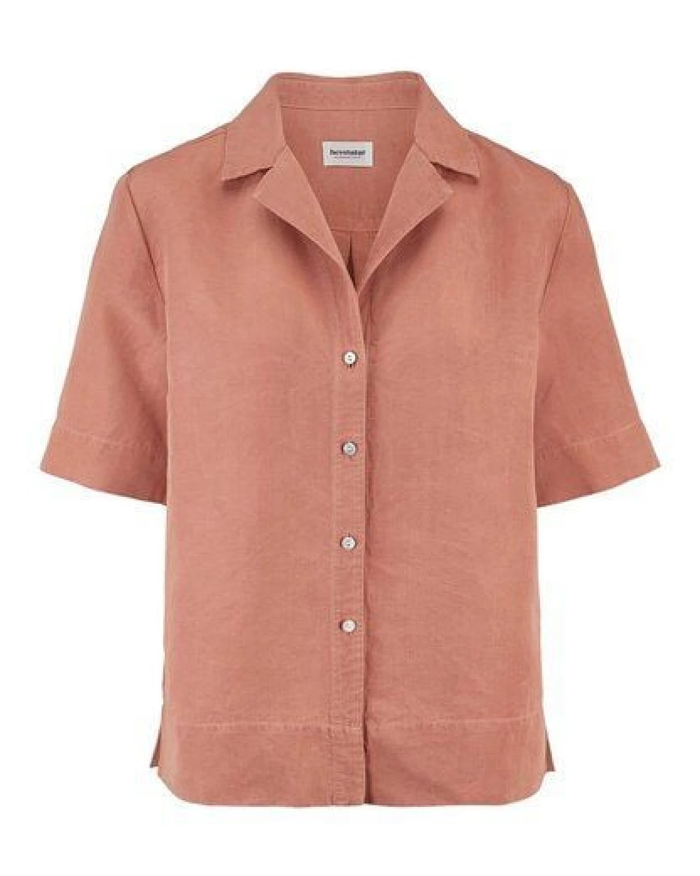 hessnatur Bluse Relaxed aus TENCEL Lyocell mit Leinen – Ansicht 3