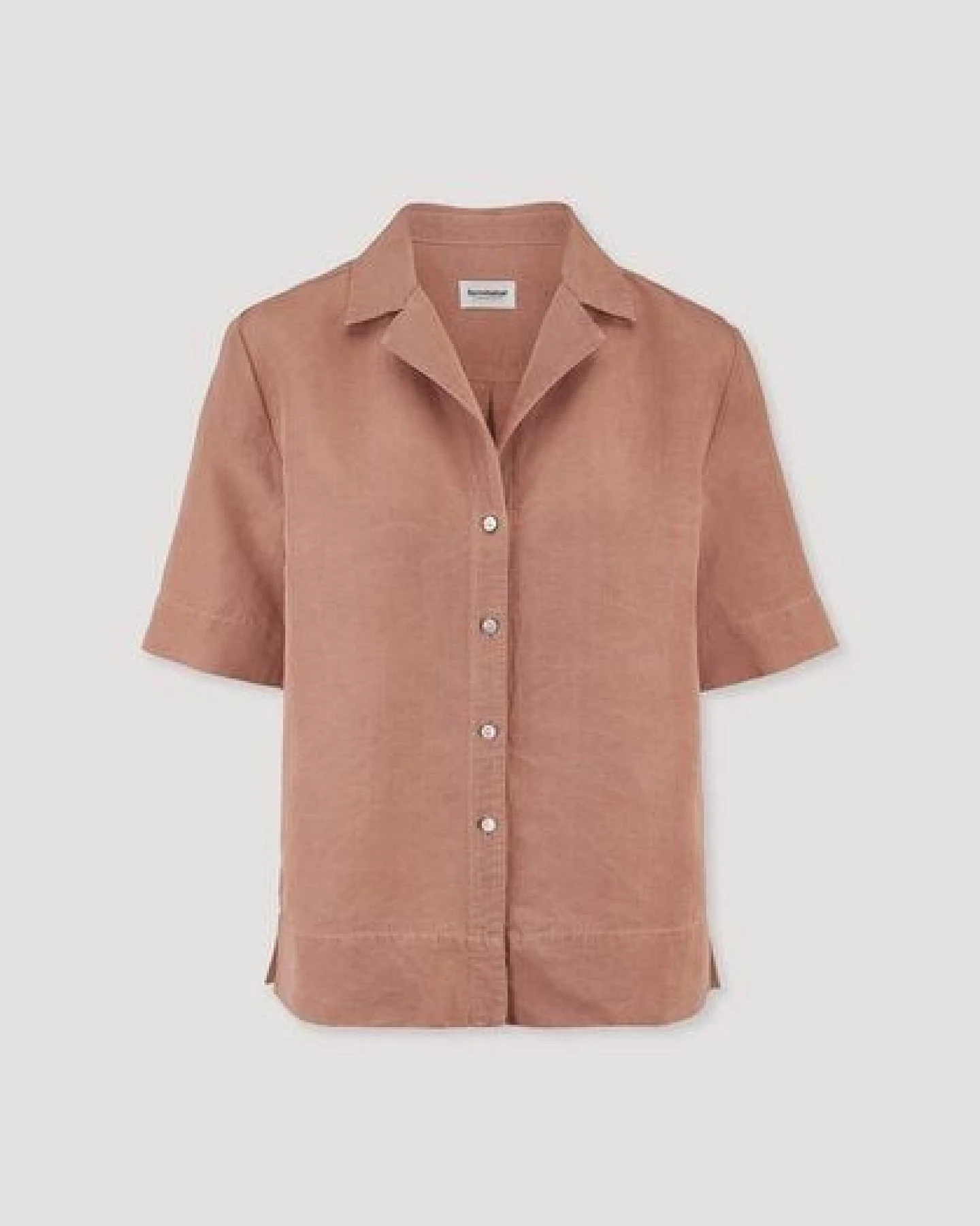 hessnatur Bluse Relaxed aus TENCEL Lyocell mit Leinen – Ansicht 4