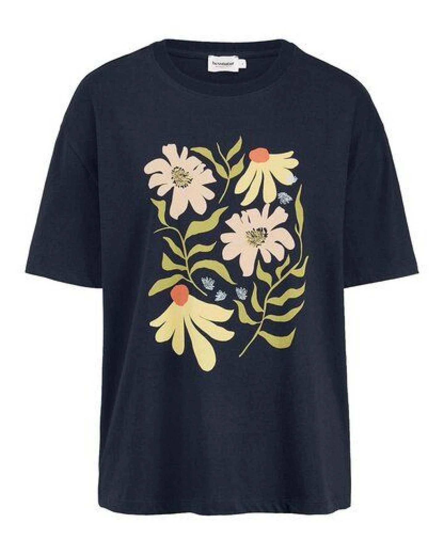 hessnatur Print T-Shirt Oversize aus reiner Bio-Baumwolle – Ansicht 3