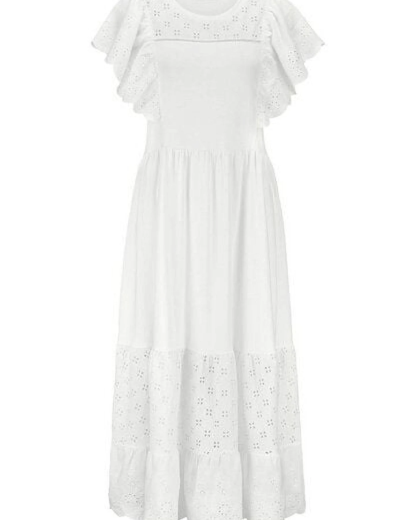 hessnatur Bohemian Jersey Kleid Midi Relaxed aus reiner Bio-Baumwolle – Ansicht 3