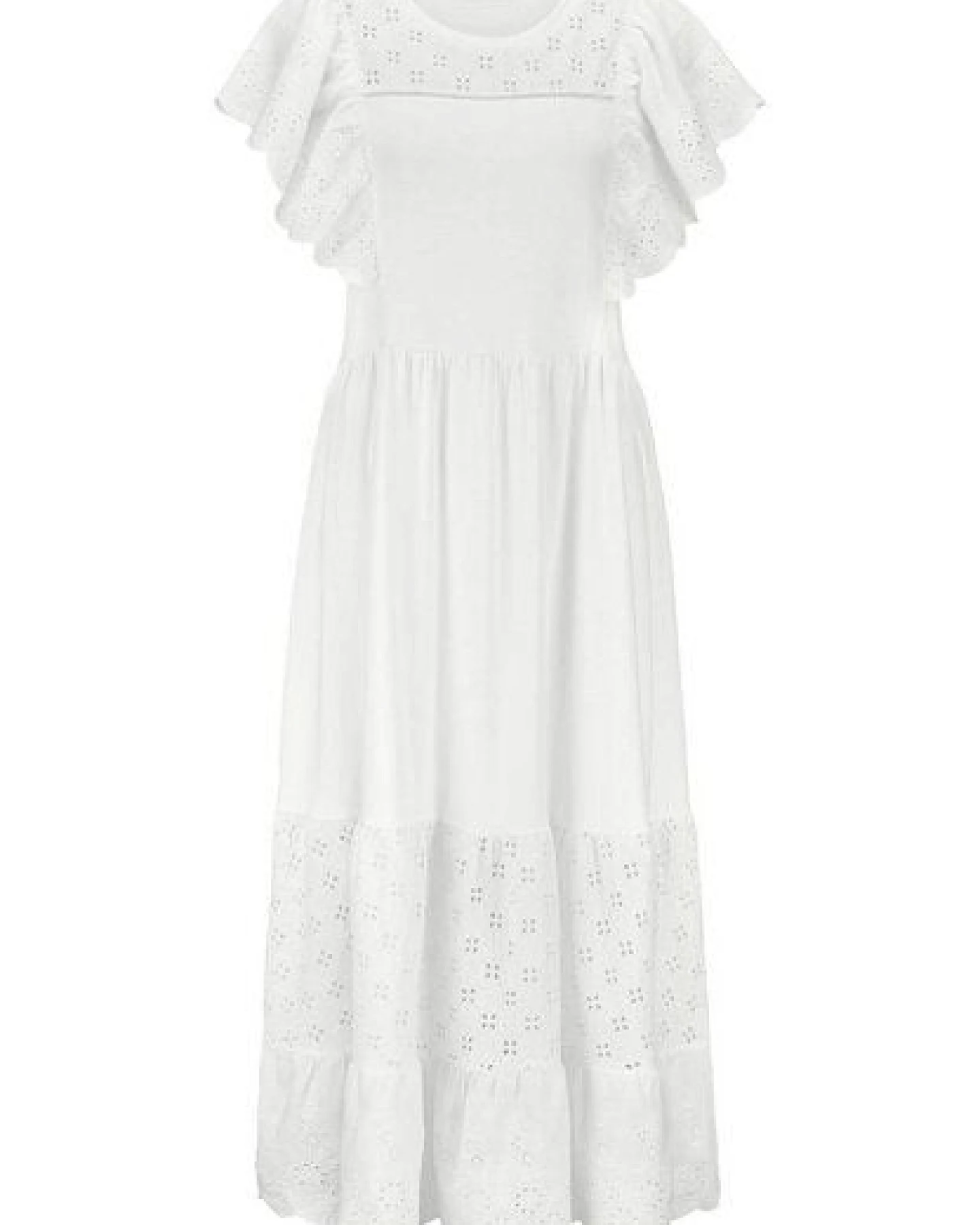 hessnatur Bohemian Jersey Kleid Midi Relaxed aus reiner Bio-Baumwolle – Ansicht 3