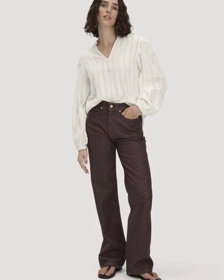hessnatur Jeans GIERA Straight Relaxed aus reinem Bio-Denim