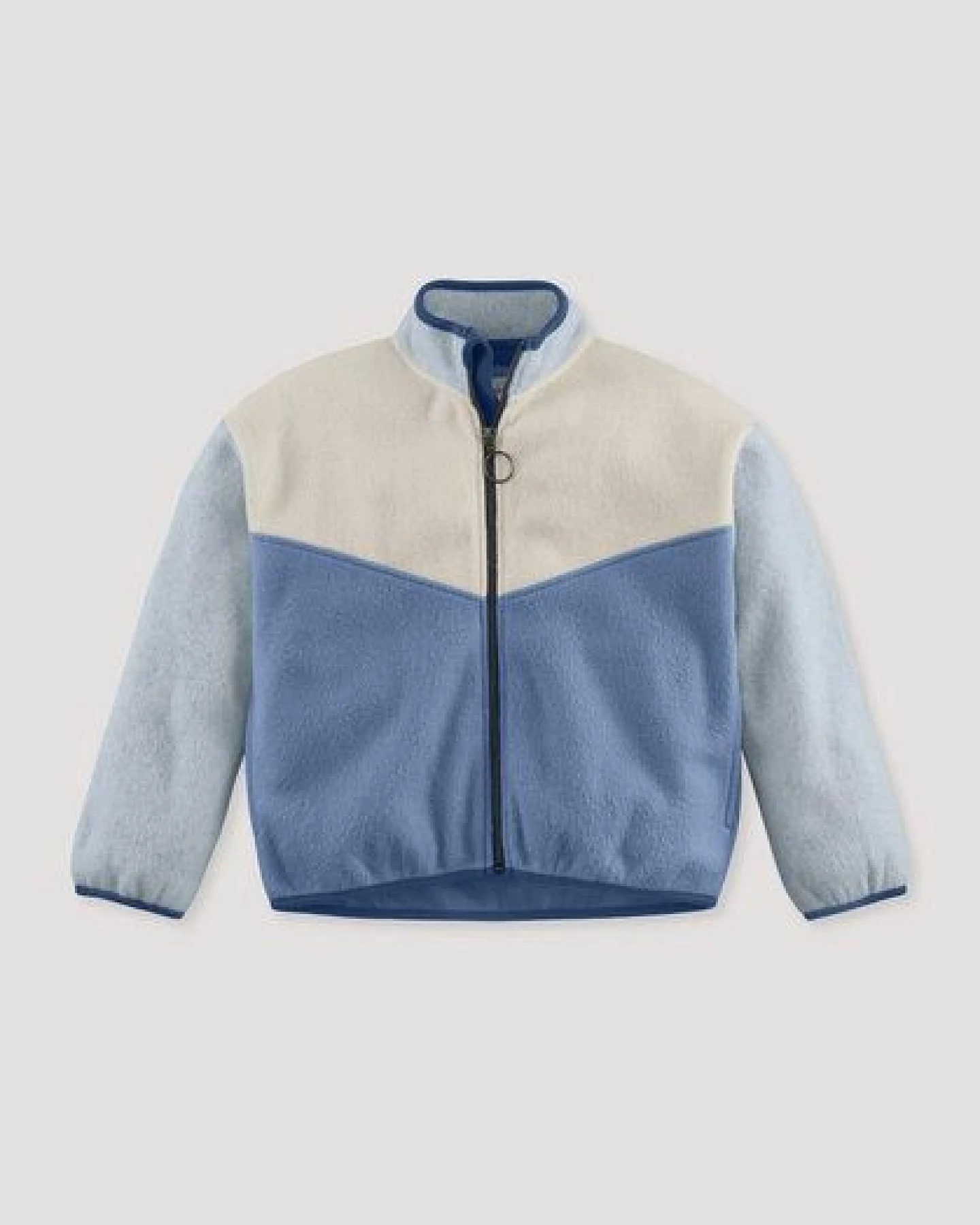 hessnatur Softfleece Jacke aus reiner Bio-Baumwolle – Ansicht 2