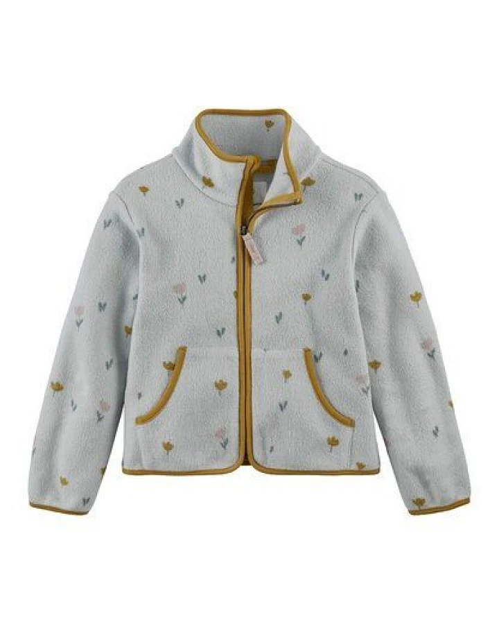 hessnatur Fleece Jacke aus reiner Bio-Baumwolle