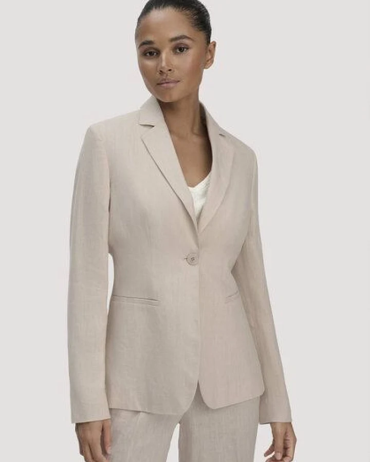 hessnatur Blazer Regular aus reinem Leinen