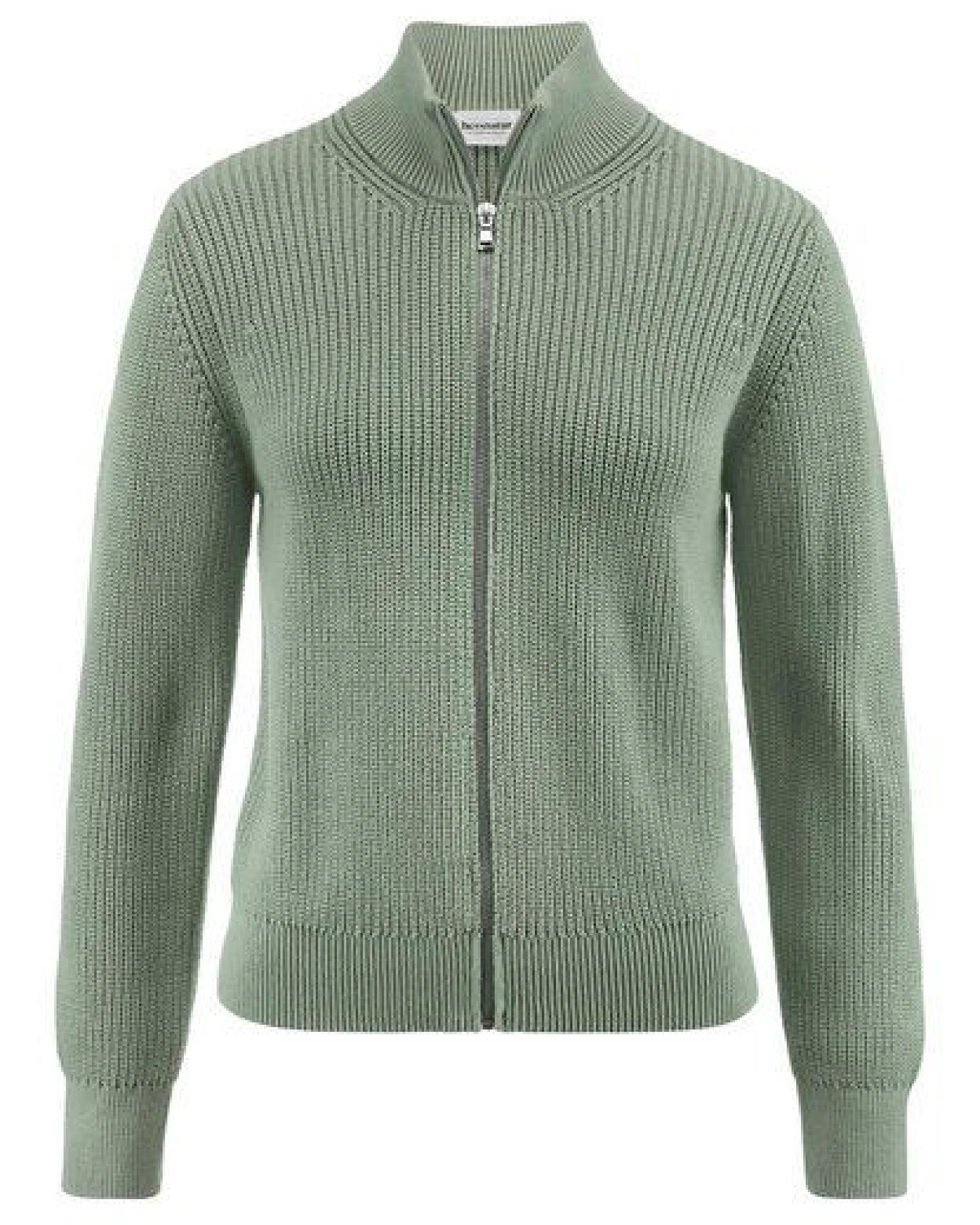 hessnatur Strick Jacke Regular aus reiner Bio-Baumwolle – Ansicht 3