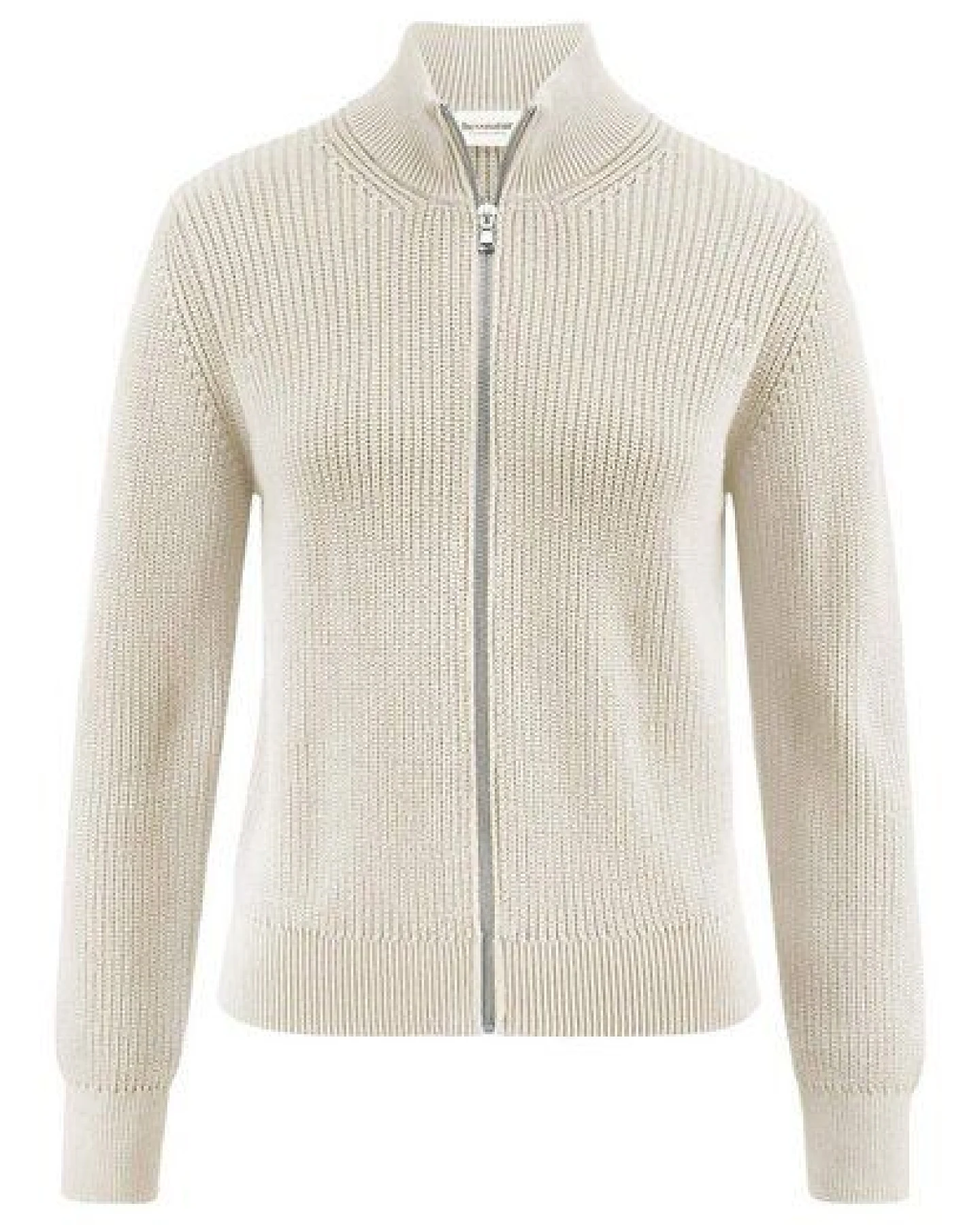 hessnatur Strick Jacke Regular aus reiner Bio-Baumwolle – Ansicht 3