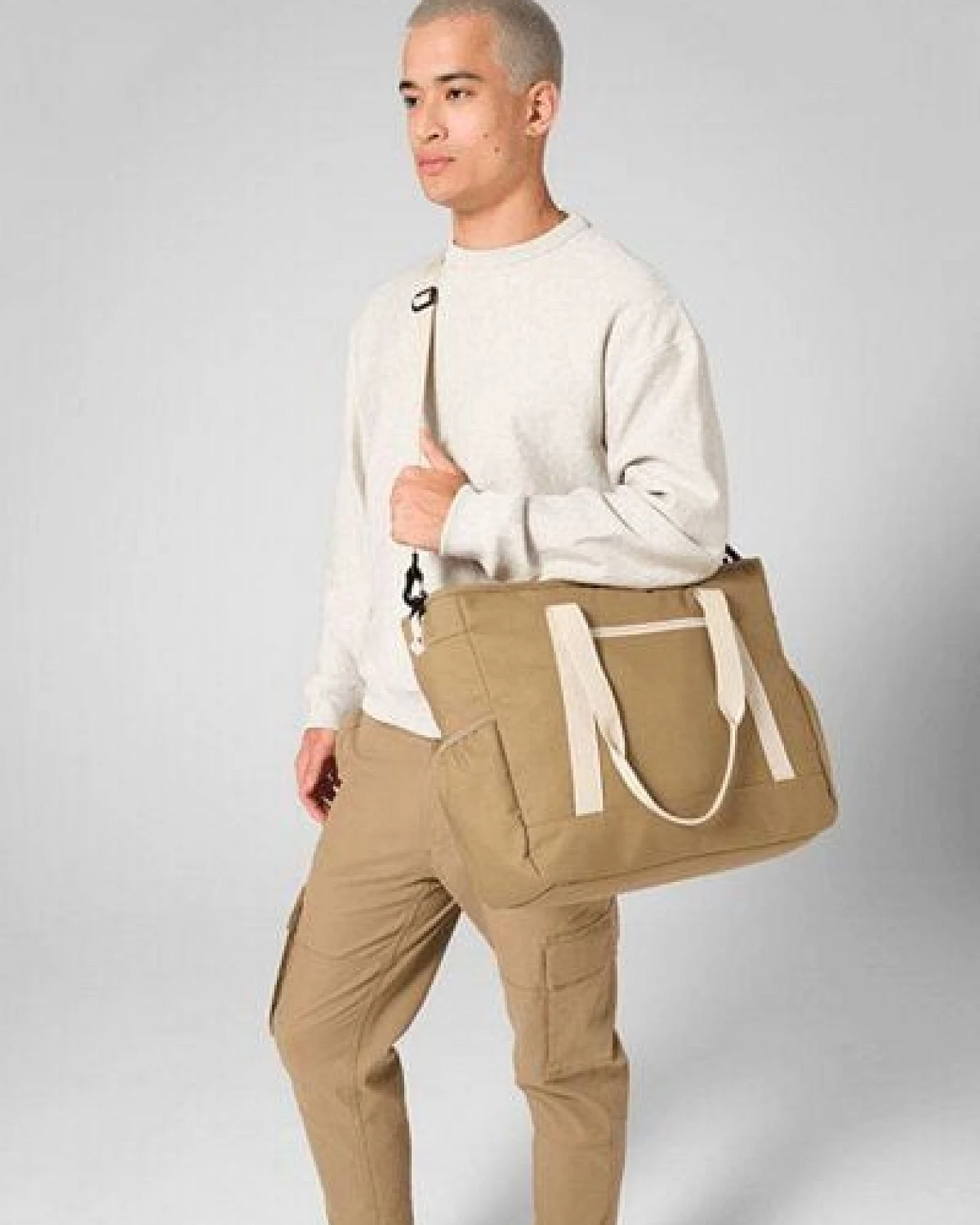 BagBase Recycelte Schultertasche Tragetasche Handtasche Schultasche Unitasche – Ansicht 2