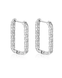 Silber Länglich 22x14mm