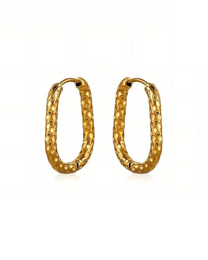 Gold Oval 22X16Mm