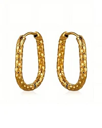 Gold Oval 22x16mm