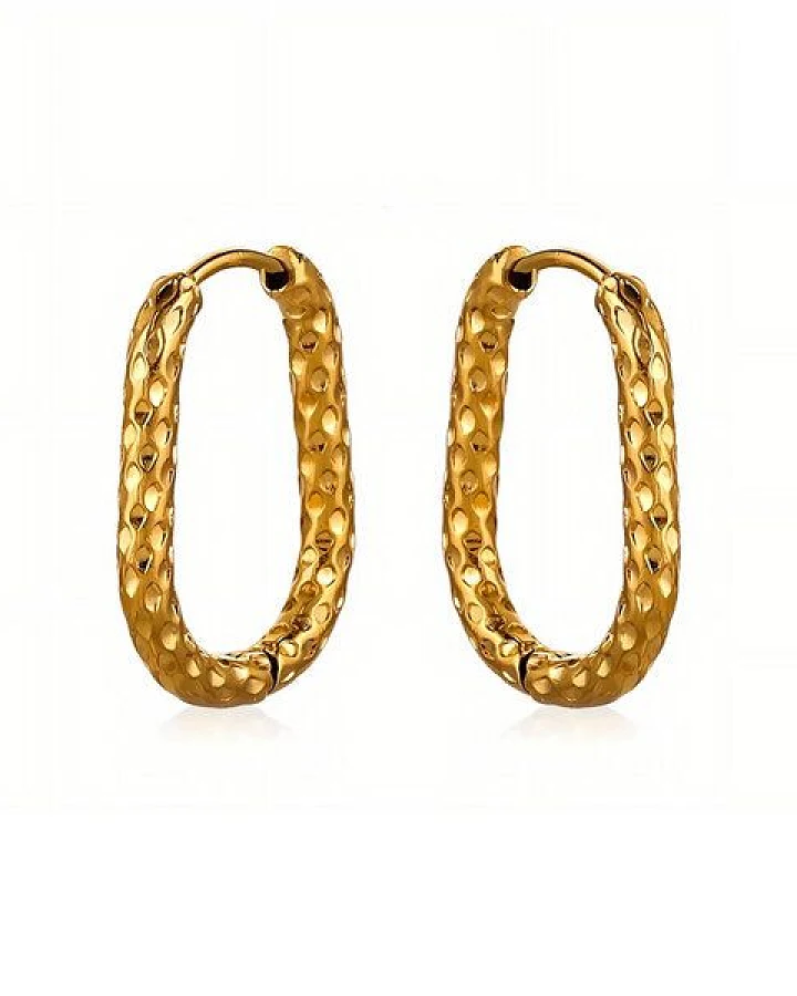 Gold Oval 22X16Mm