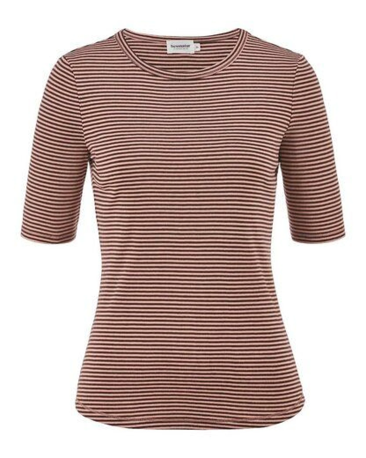 hessnatur Softrib Streifen T-Shirt Fitted aus Bio-Baumwolle und TENCEL Modal – Ansicht 3