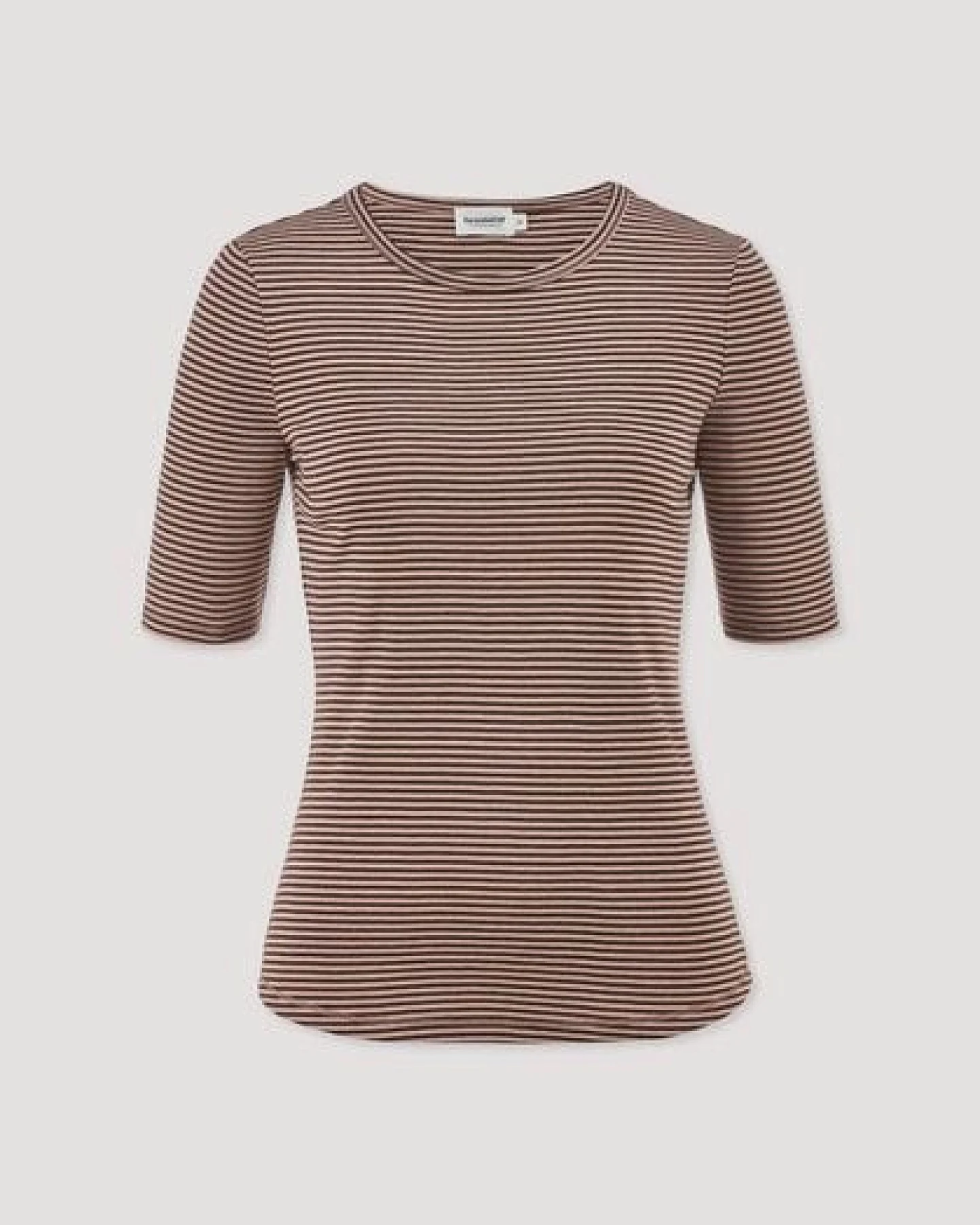 hessnatur Softrib Streifen T-Shirt Fitted aus Bio-Baumwolle und TENCEL Modal – Ansicht 4