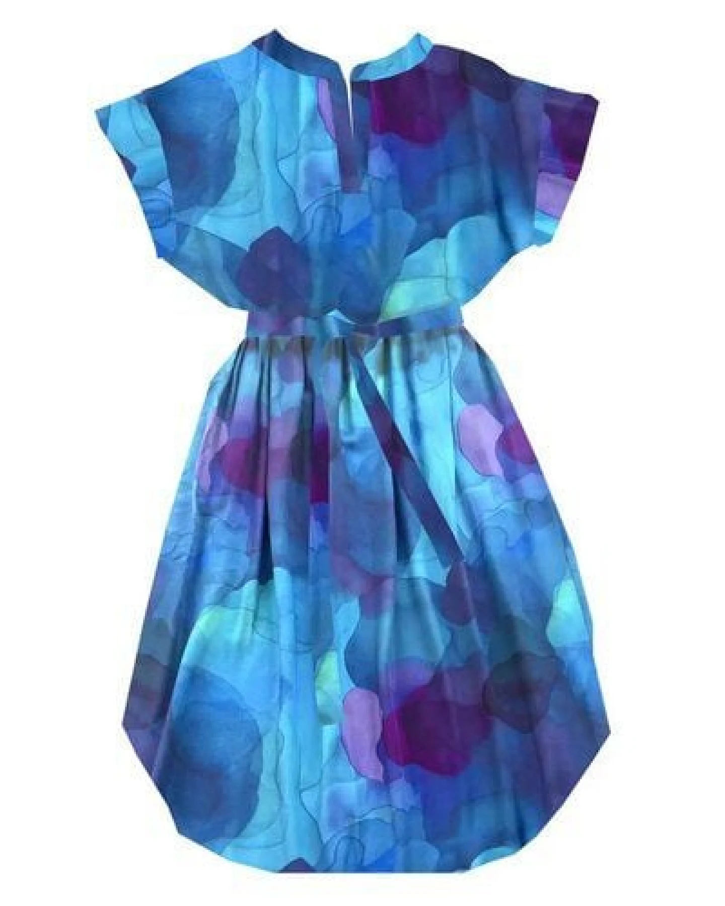 WiDDA berlin Kleid DENVER „Dark Clouds“ aus ECOVERO® – Ansicht 2