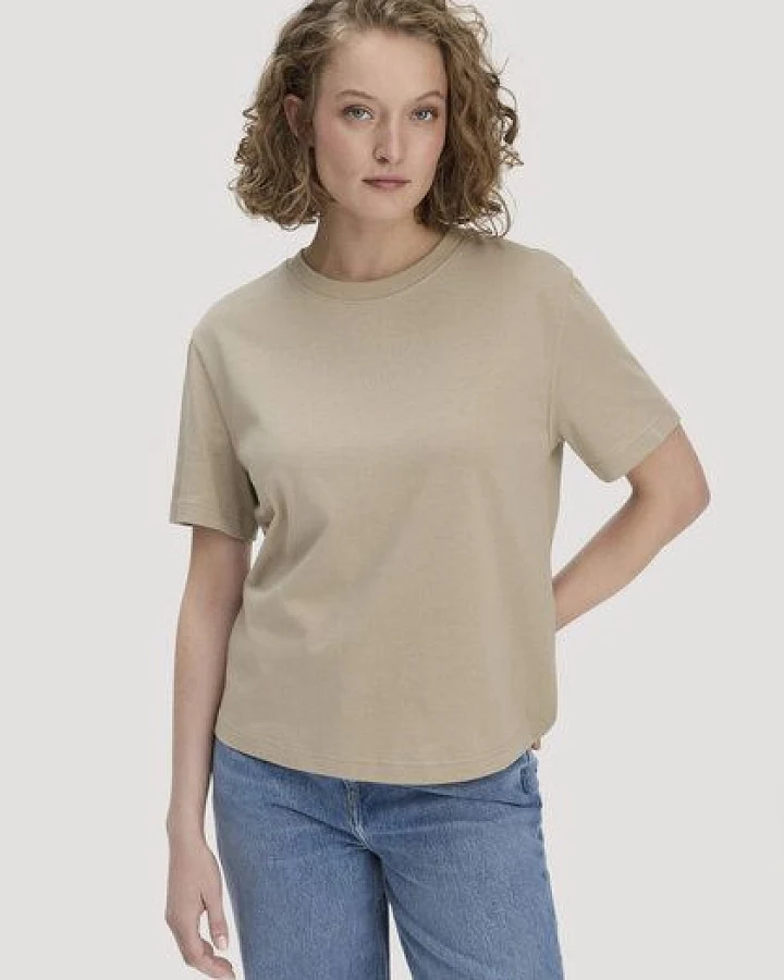 hessnatur Heavy Jersey T-Shirt aus reiner Bio-Baumwolle