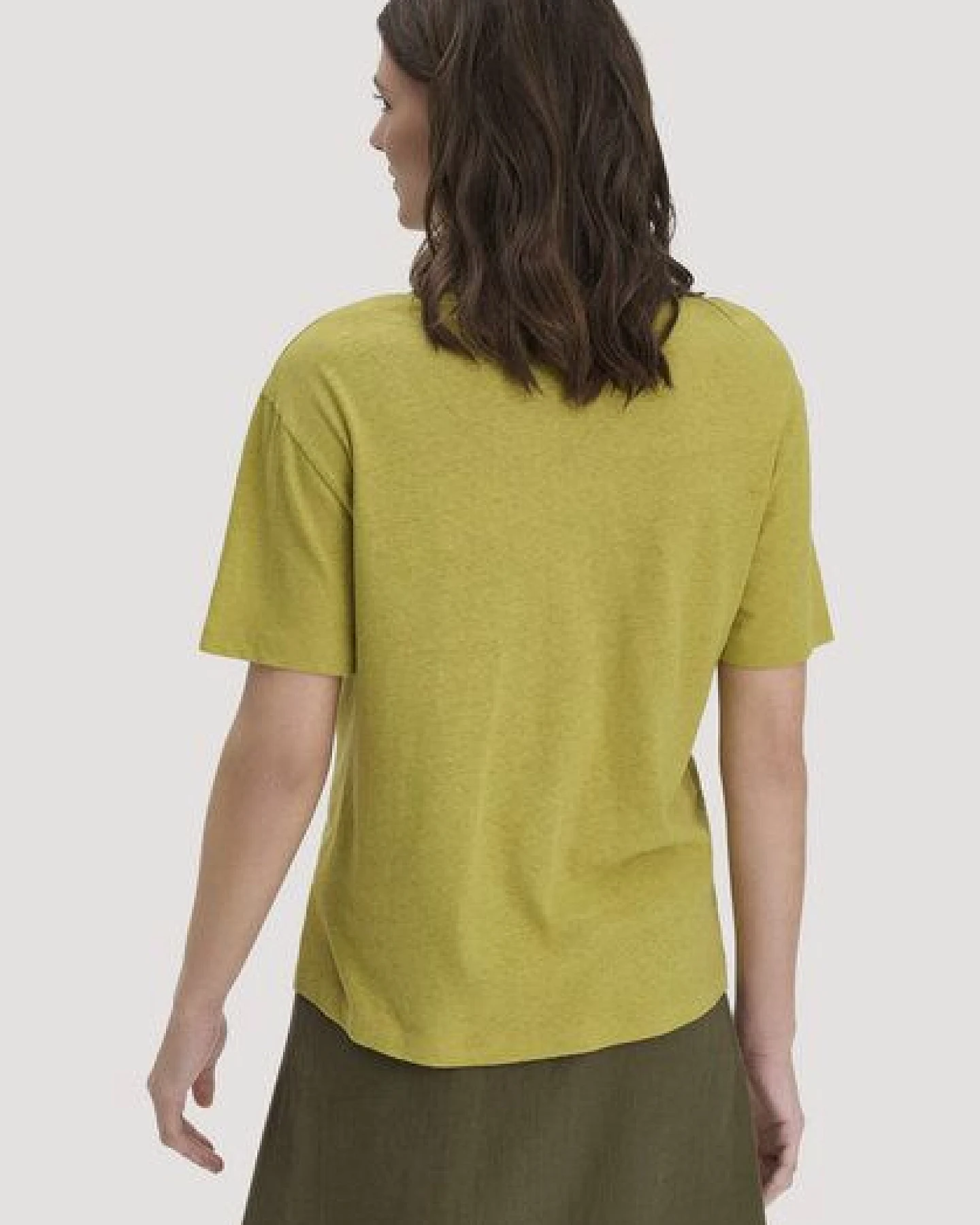 hessnatur T-Shirt Oversize aus Leinen und Bio-Baumwolle – Ansicht 2