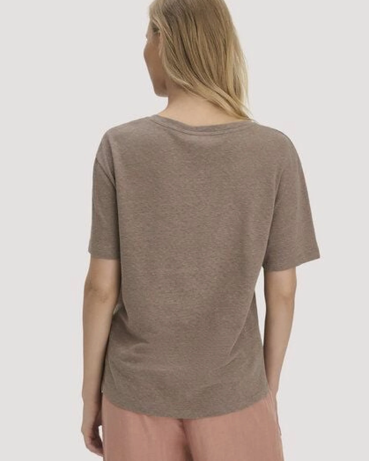 hessnatur T-Shirt Oversize aus Leinen und Bio-Baumwolle – Ansicht 2