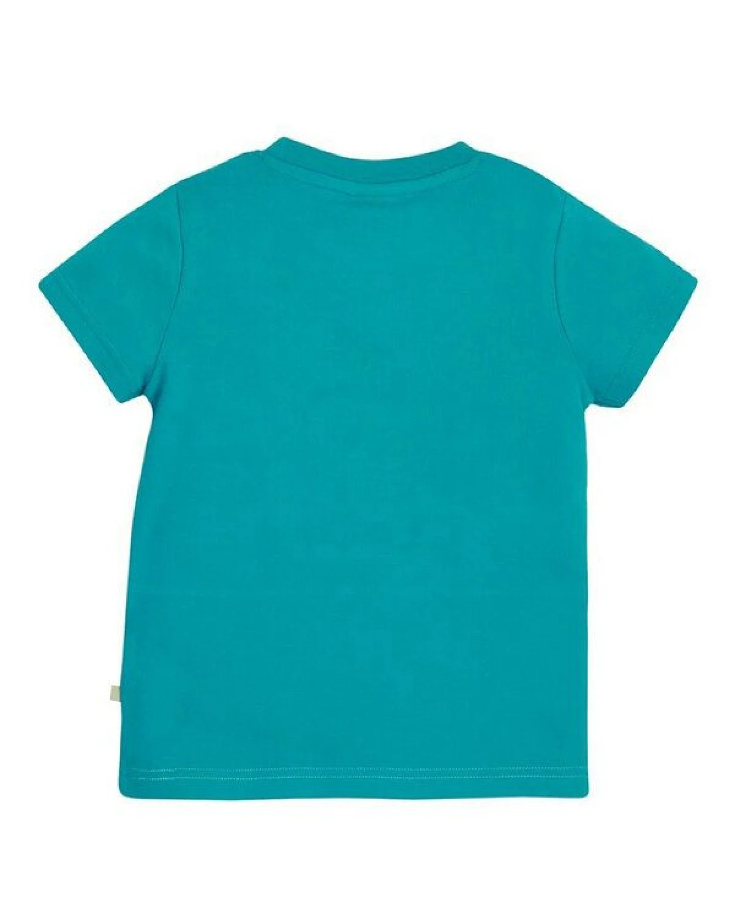 Frugi T-Shirt Möwe auf Stand-up-Paddle in blau Penryn Panel T-Shirt – Ansicht 2