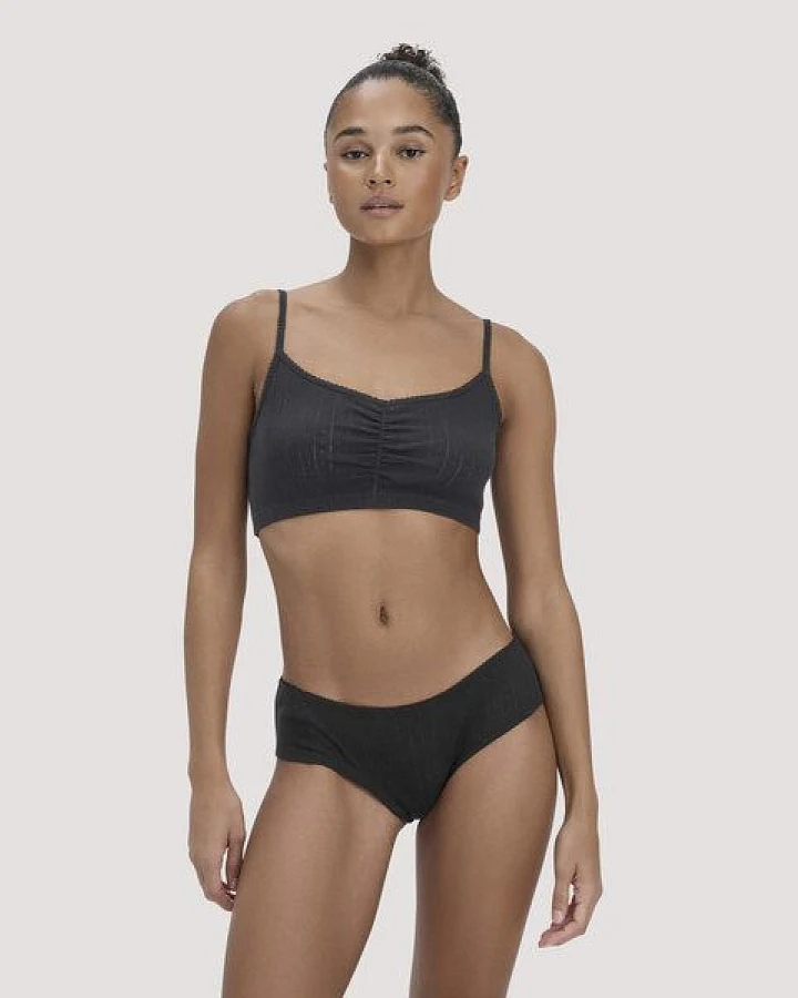 hessnatur Pointelle Panty Regular Cut PURE COTTON aus reiner Bio-Baumwolle