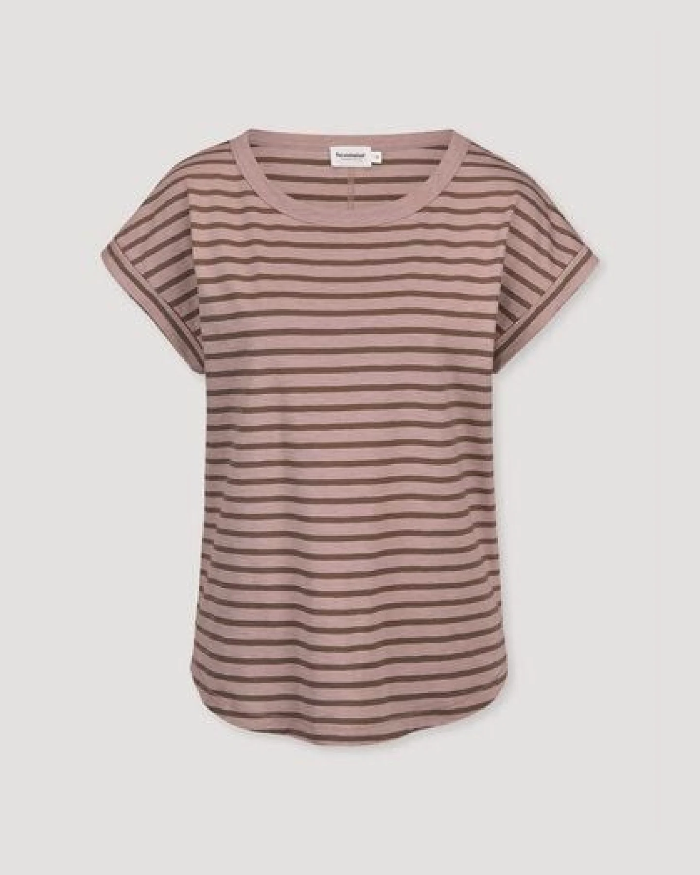 hessnatur Light Slub Streifen T-Shirt Relaxed aus reiner Bio-Baumwolle – Ansicht 4