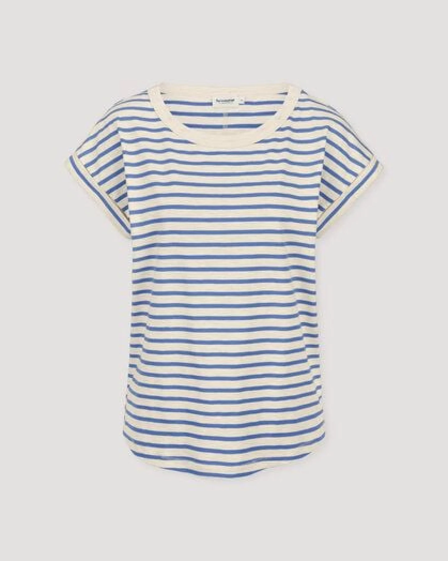 hessnatur Light Slub Streifen T-Shirt Relaxed aus reiner Bio-Baumwolle – Ansicht 4