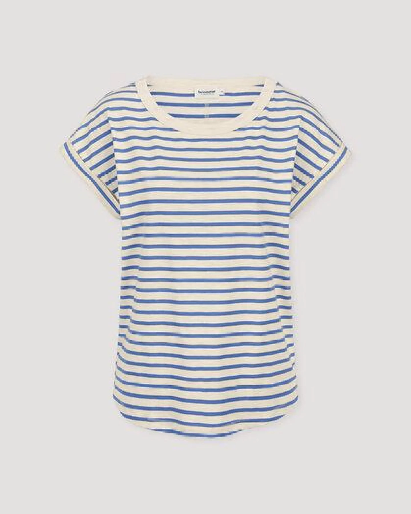 hessnatur Light Slub Streifen T-Shirt Relaxed aus reiner Bio-Baumwolle – Ansicht 4