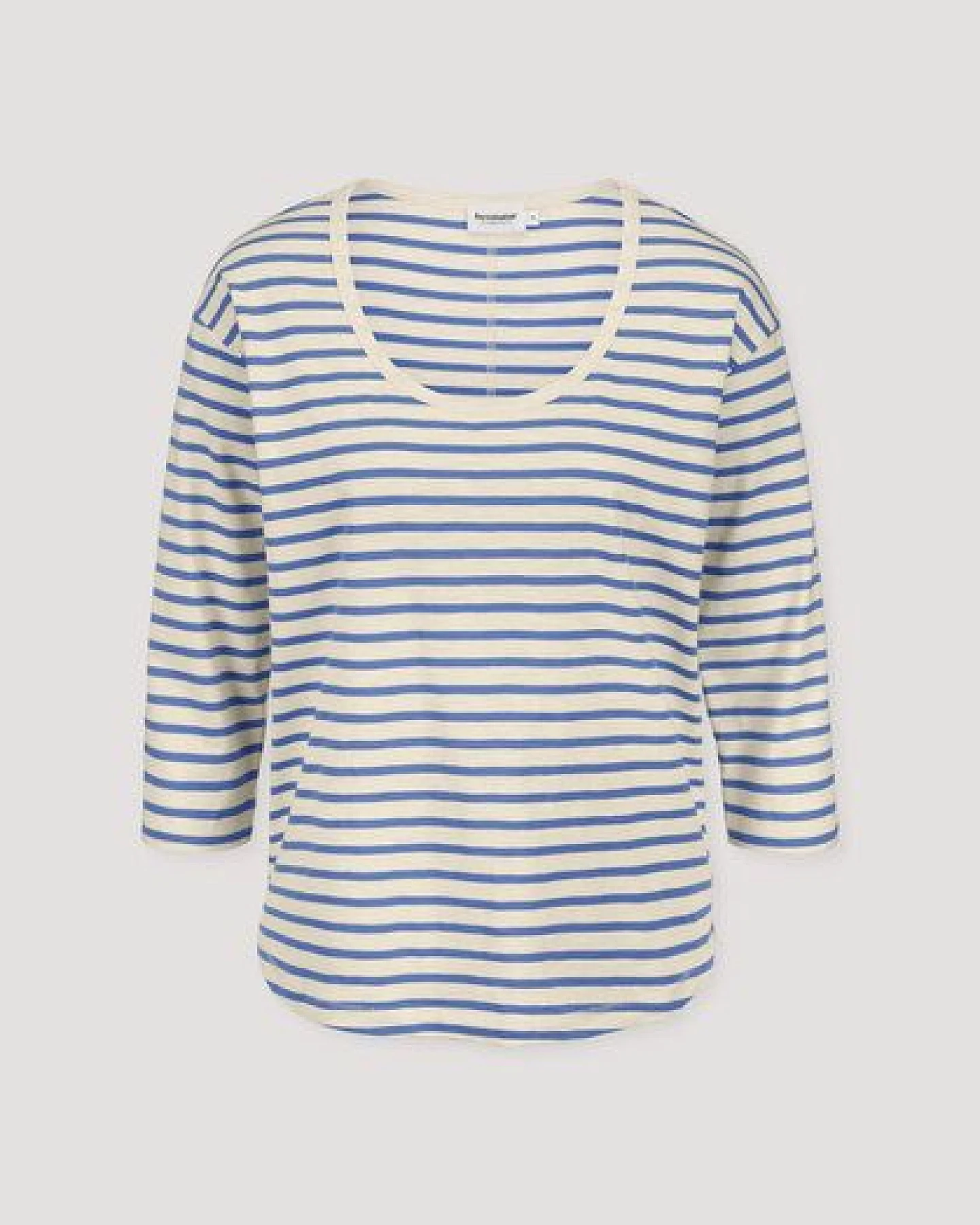 hessnatur Light Slub Streifen Longsleeve Relaxed aus reiner Bio-Baumwolle – Ansicht 4