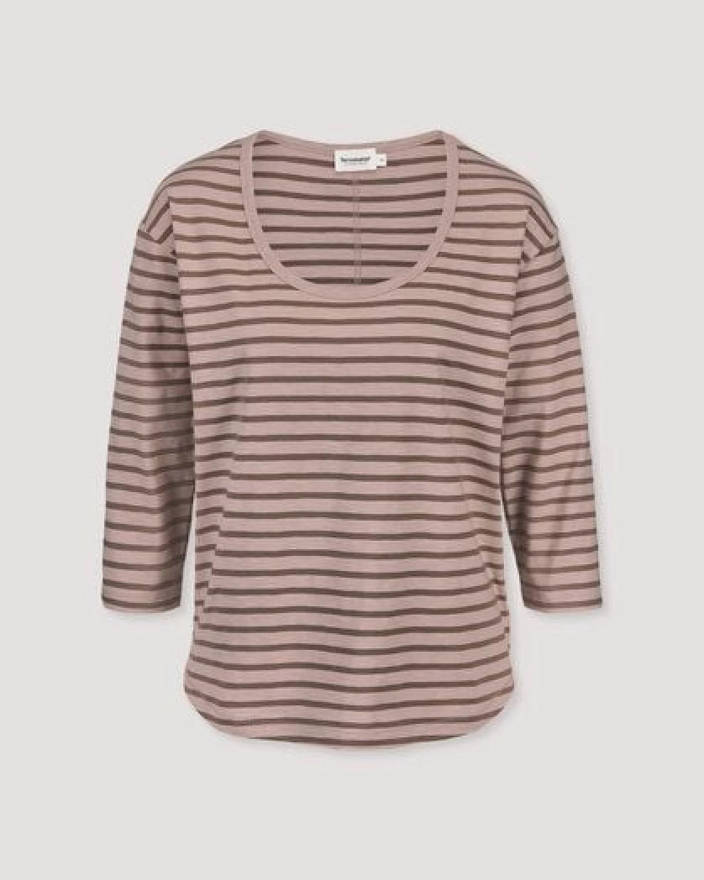 hessnatur Light Slub Streifen Longsleeve Relaxed aus reiner Bio-Baumwolle – Ansicht 4