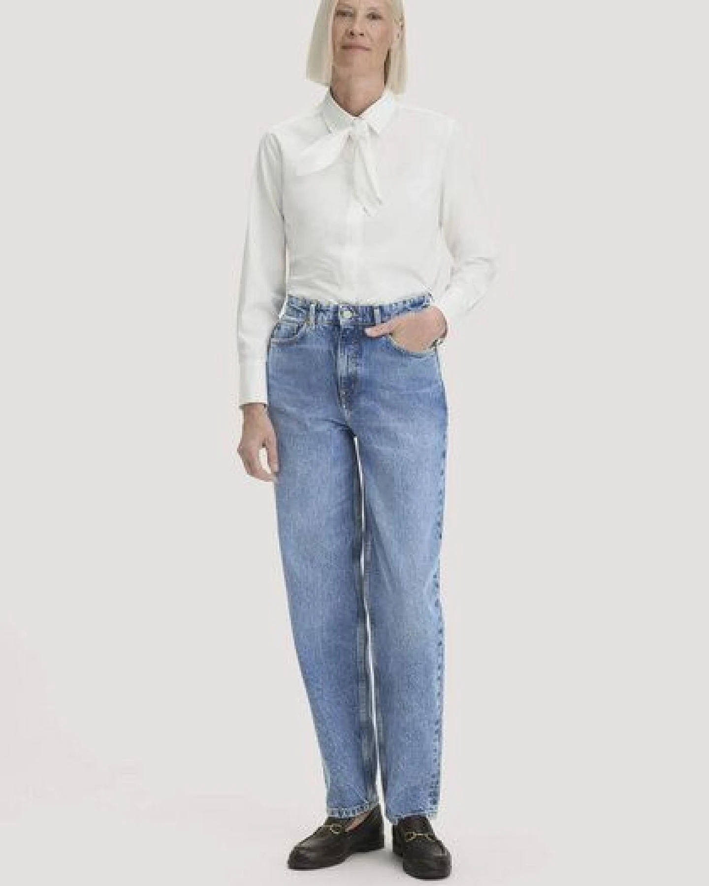 hessnatur Jeans NIVA Tapered Leg aus reiner Bio-Baumwolle – Ansicht 3