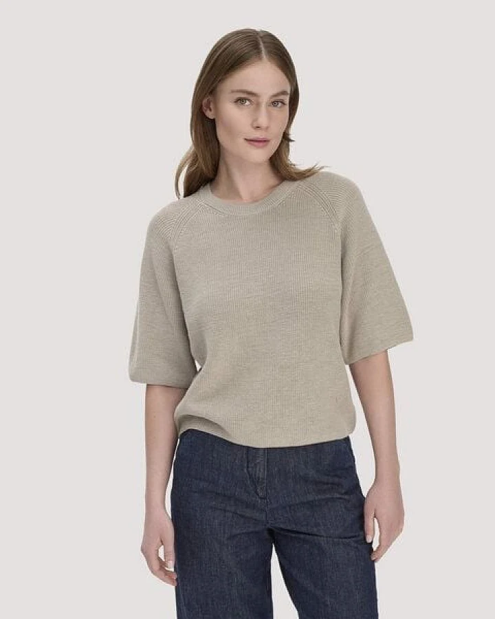 hessnatur Strick Pullover Relaxed aus reiner Bio-Baumwolle