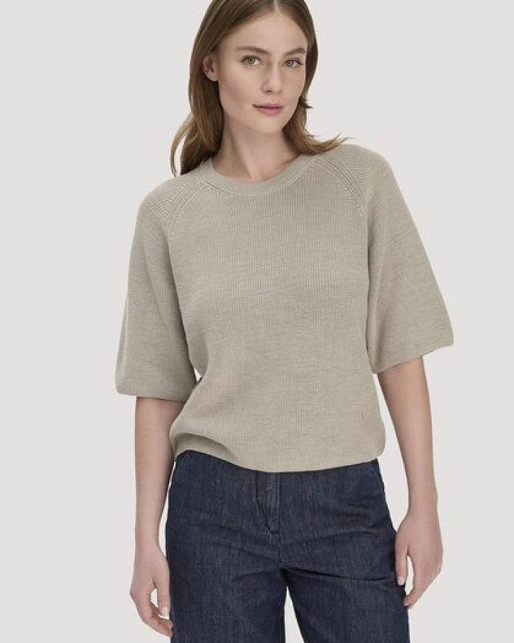 hessnatur Strick Pullover Relaxed aus reiner Bio-Baumwolle