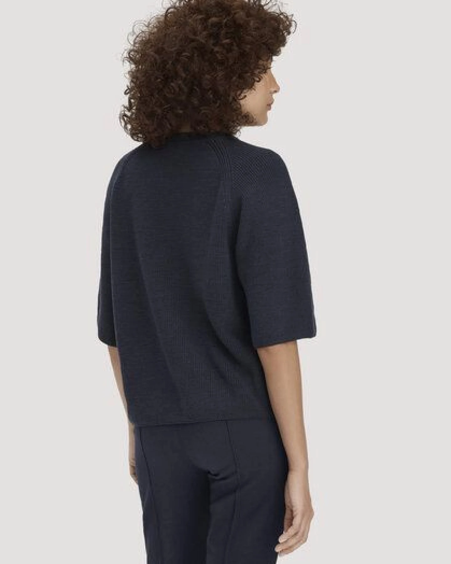 hessnatur Strick Pullover Relaxed aus reiner Bio-Baumwolle – Ansicht 2