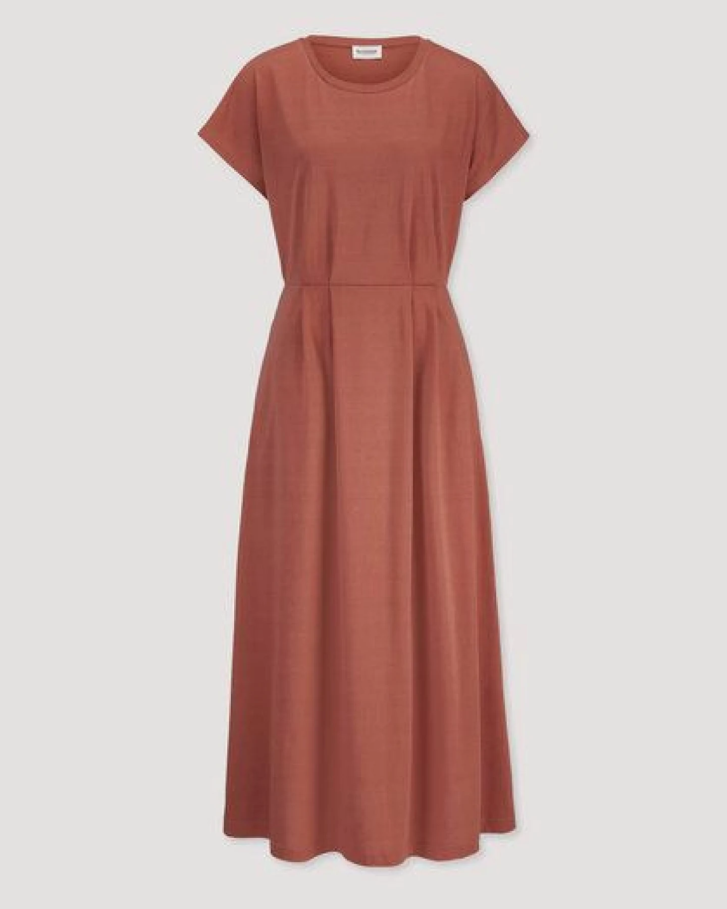 hessnatur Jersey Kleid Knöchellang Relaxed aus reiner Bio-Baumwolle – Ansicht 4