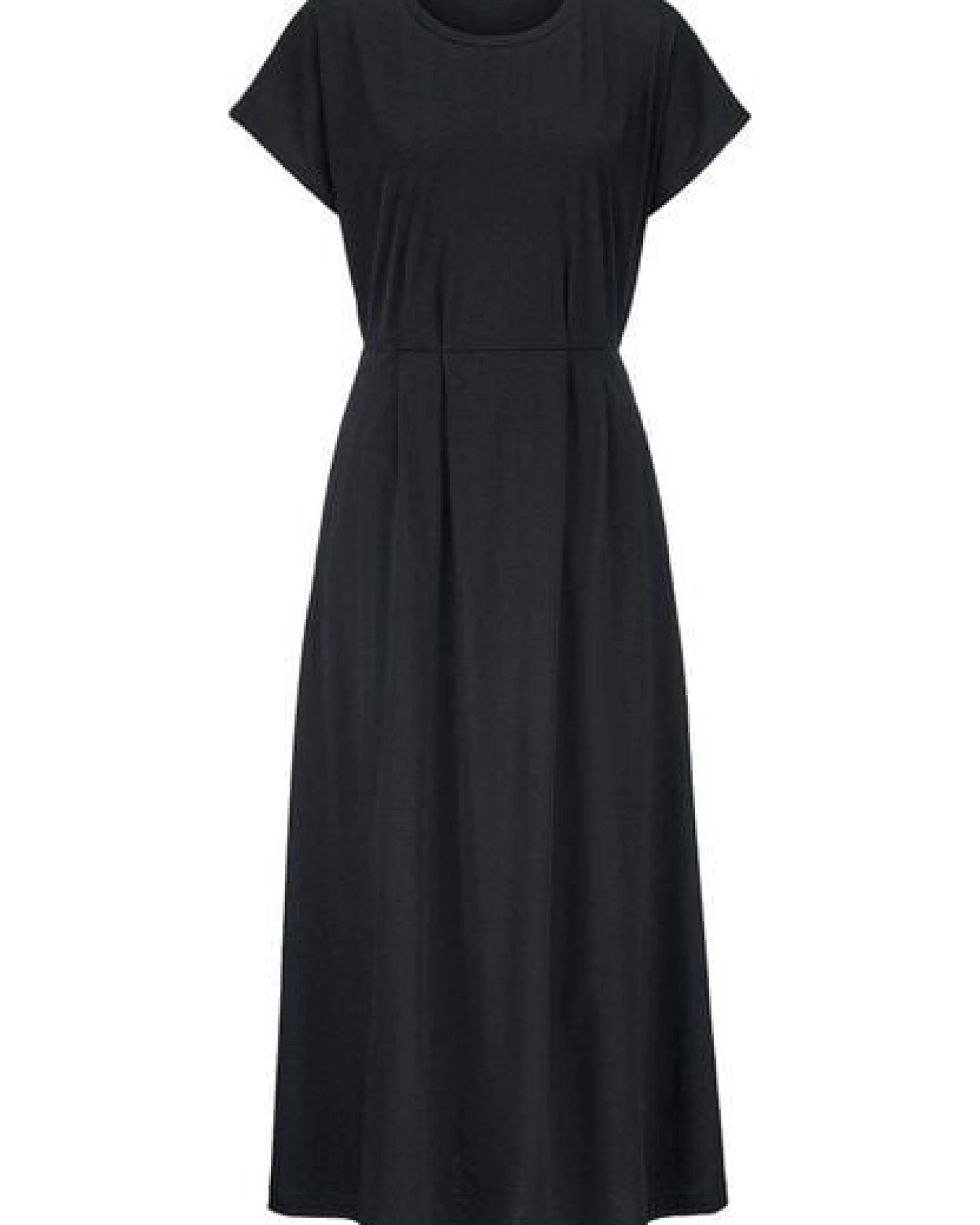 hessnatur Jersey Kleid Knöchellang Relaxed aus reiner Bio-Baumwolle – Ansicht 3