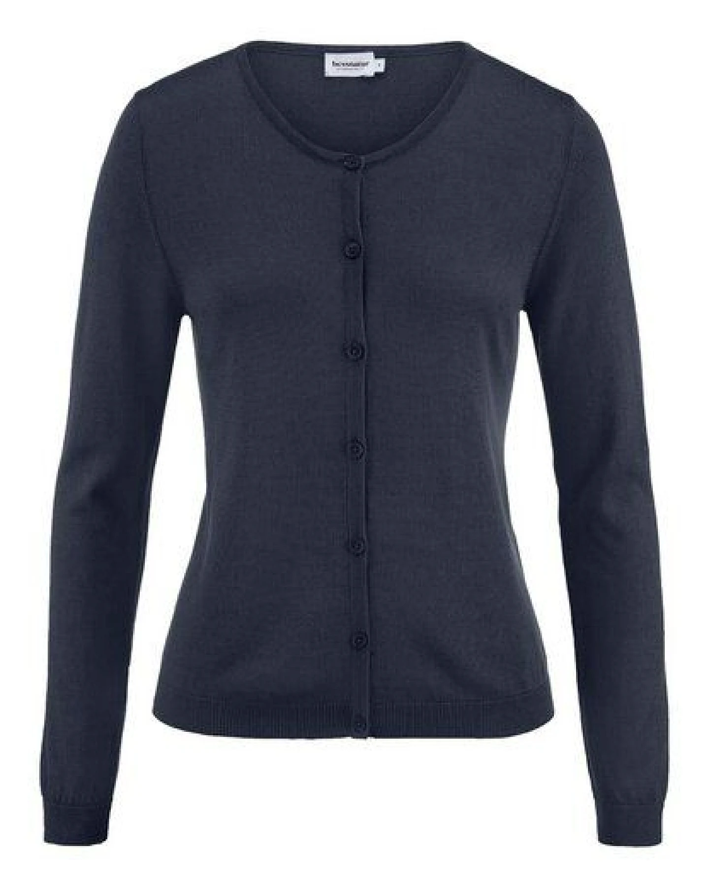hessnatur Strickjacke Regular aus TENCEL Lyocell mit Bio-Baumwolle – Ansicht 3