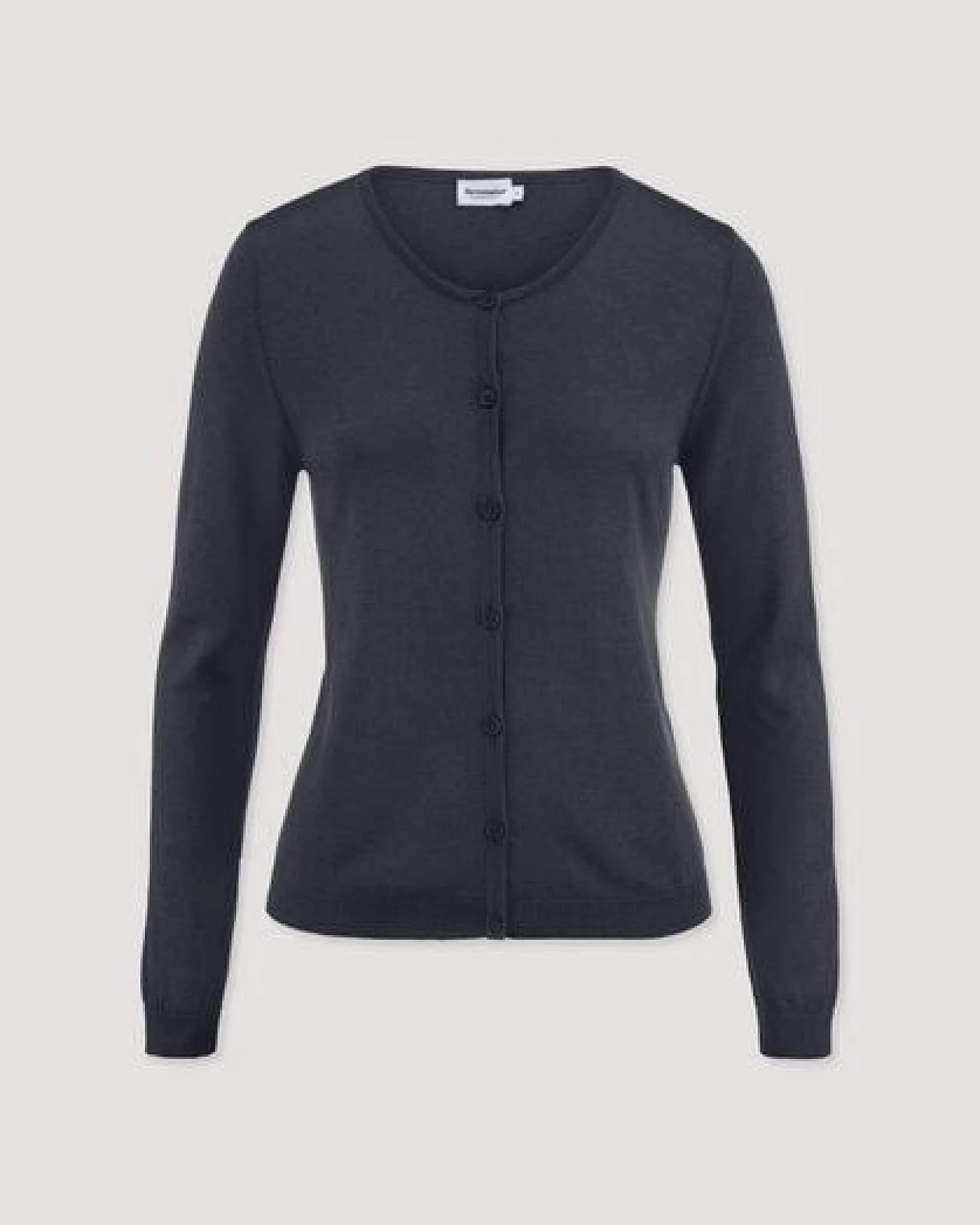 hessnatur Strickjacke Regular aus TENCEL Lyocell mit Bio-Baumwolle – Ansicht 4