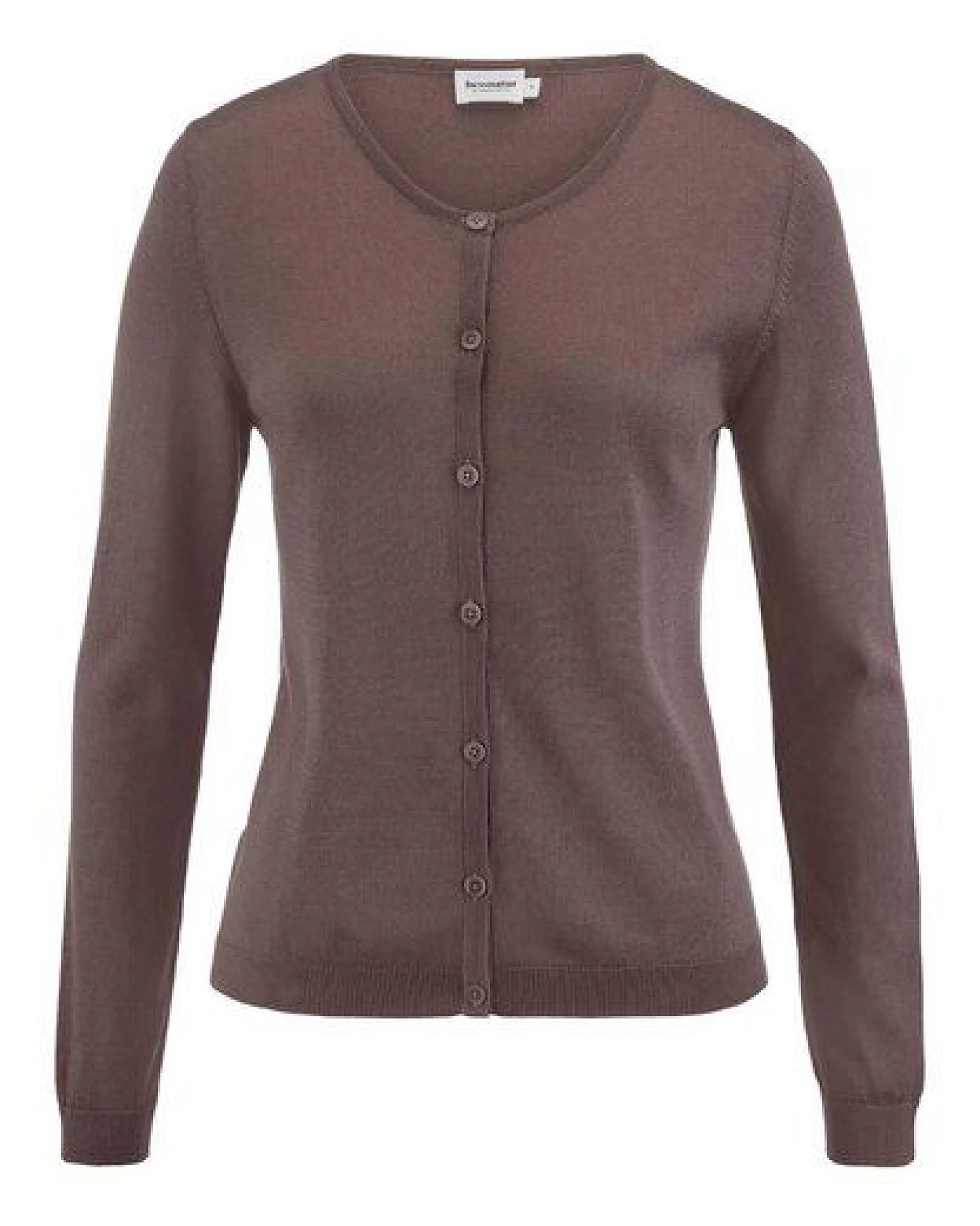 hessnatur Strickjacke Regular aus TENCEL Lyocell mit Bio-Baumwolle – Ansicht 3