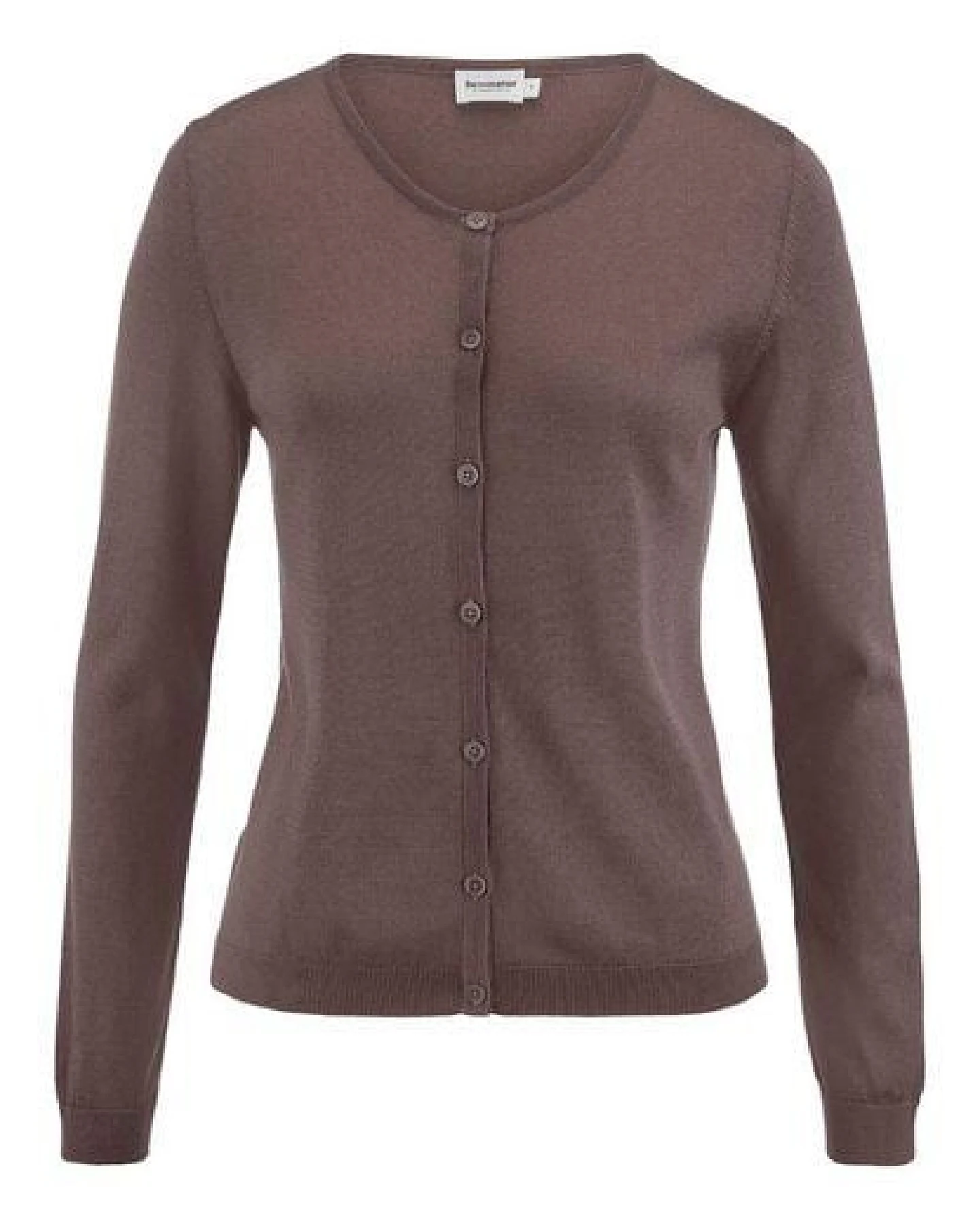 hessnatur Strickjacke Regular aus TENCEL Lyocell mit Bio-Baumwolle – Ansicht 3