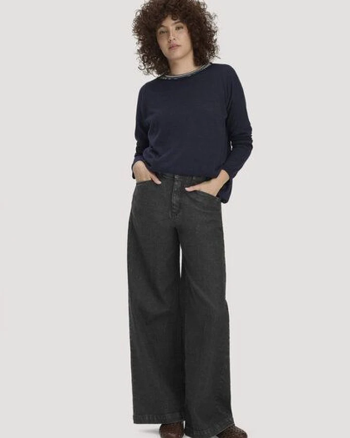 hessnatur Jeans VONNA Super Wide Leg BETTER RECYCLING aus Bio-Denim