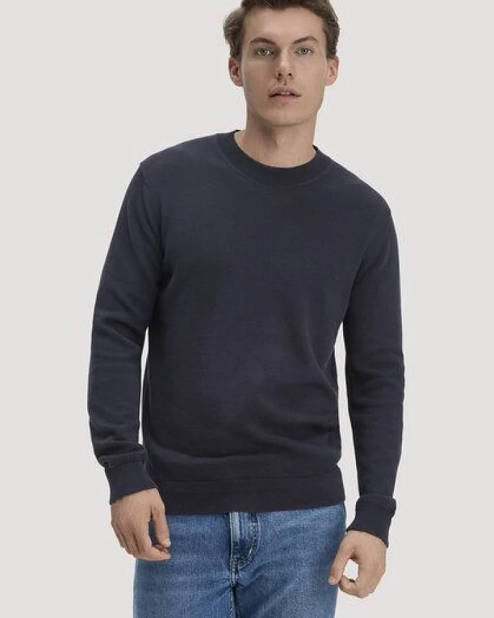 Produktseite: hessnatur Strick Pullover Regular aus reiner Bio-Baumwolle
