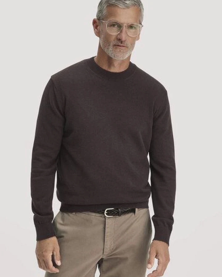 Produktseite: hessnatur Strick Pullover Regular aus reiner Bio-Baumwolle