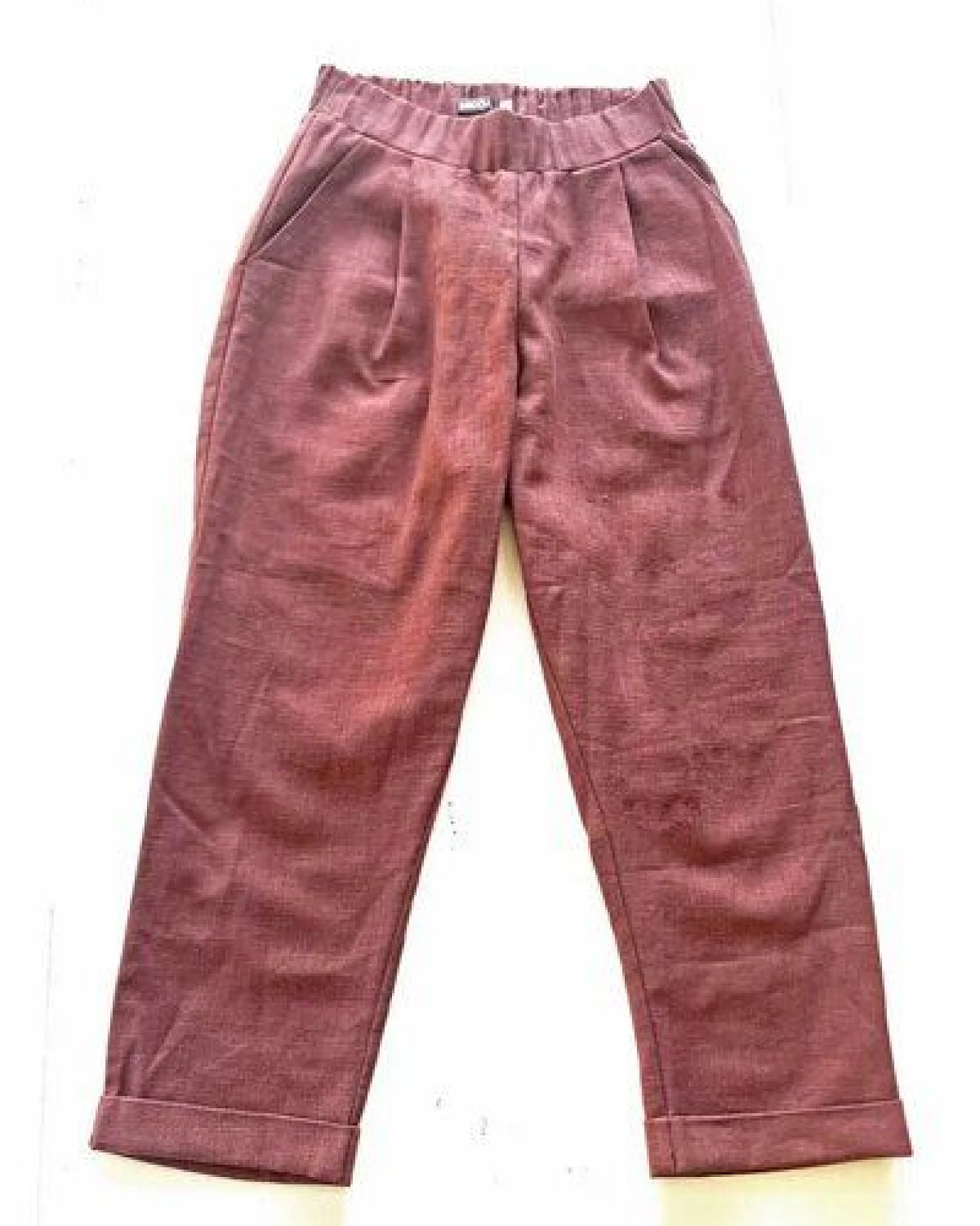 WiDDA berlin Leinenhose BOLLE in Mocha Braun – Ansicht 3